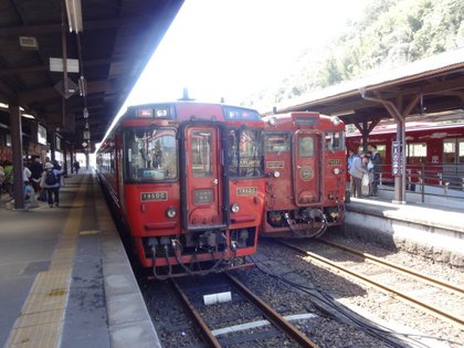 九州を横断する特急 九州を横断する特急
