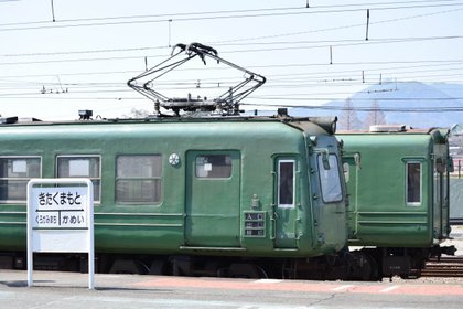 熊本の老舗模型店:熊本電気鉄道5000系青ガエル・最後の2両連結