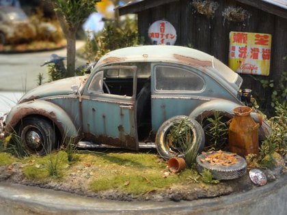 「情景師・アラーキー」のジオラマ展 「情景師・アラーキー」のジオラマ展