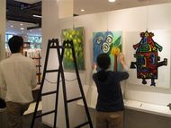 子ども絵画教室「えをかくじかん」発表会