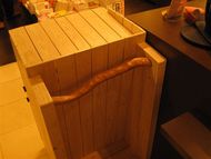 取っ手にはなんと流木をチョイス。握り心地バツグンです
