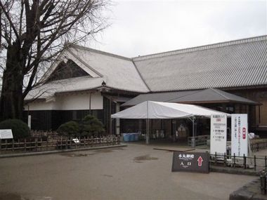 念願の御殿内部へGO。