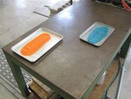 ガラスに色をつけるための色ガラスの粉