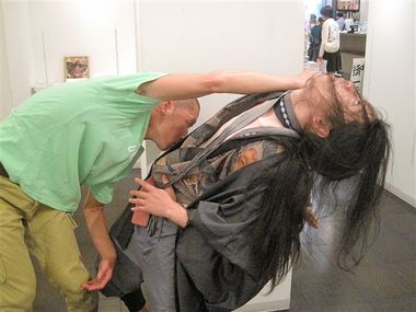 最終日はなんと他のダンサーとの即興コラボダンスも披露。