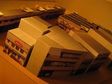 さらには建築家・長野氏による河原町一帯の模型まで登場! う~ん、欲しい!