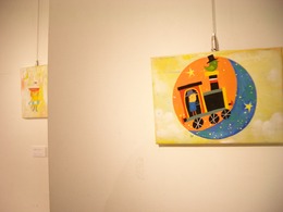 村井ケンタロウさんの個展が始まりました