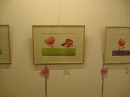 長谷川義史原画展、本日より。