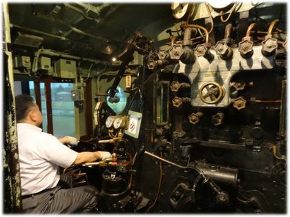 D51シミュレーター体験・鉄道博物館