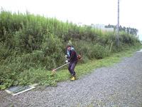 草刈り作業・やりました！