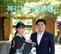 神社での出張撮影