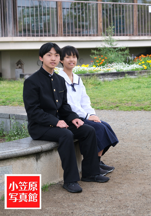 新1年生を兄弟姉妹で撮影しました 新1年生を兄弟姉妹で撮影しました