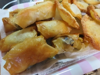 アップル春巻き＆餃子
