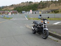 愛車FX750　で　早朝のｵｰﾄﾎﾟﾘｽ 2015/04/14 16:52:27