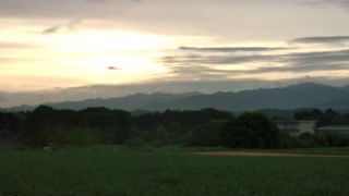 今日の夕焼け空♪