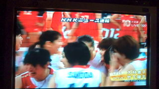 女子バレーもやりました!!