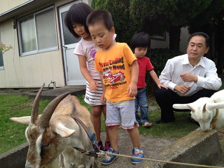 きゃーたすヤギ 阿南!やめてくれー!!