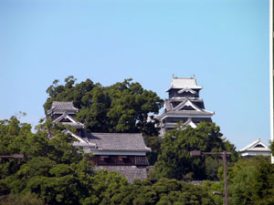 熊本城に見惚れました