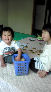 賑やかな朝ヾ(^ ▽^)ノ 2011/05/16 15:53:27