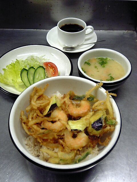 かき揚げ丼２０１３年９月６日