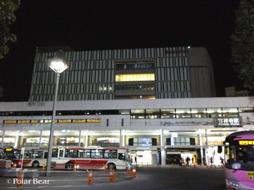駅ビルがそびえ立っておりました！