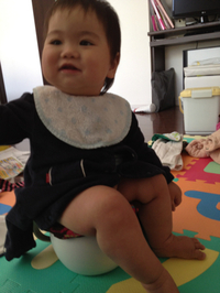 おむつなし育児始めました(*^^*)
