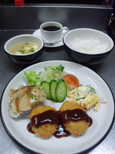 コロッケランチ　５００kcal