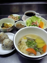 だんご汁ランチ
