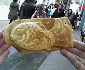 吉祥寺のハモニカ横丁の「天音」さんのたい焼きは