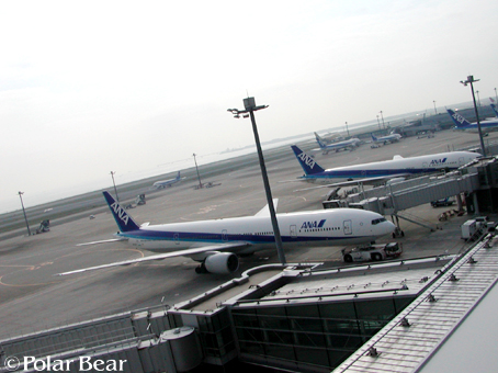 【羽田空港】展望デッキでは