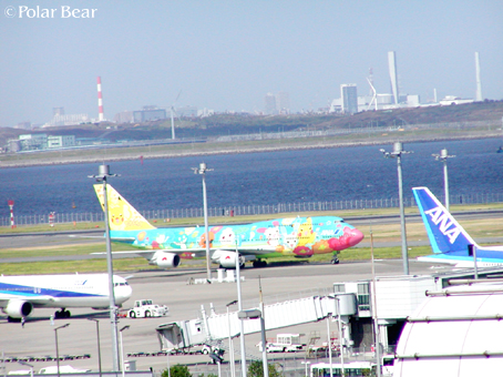 ポケモンジェットも見れちゃいました☆=【羽田空港】