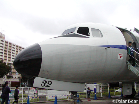 YS-11の外観です(^^) 所沢航空記念公園にて