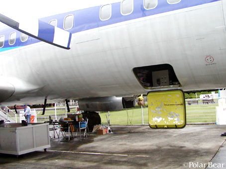 YS-11の外観です(^^) 所沢航空記念公園にて