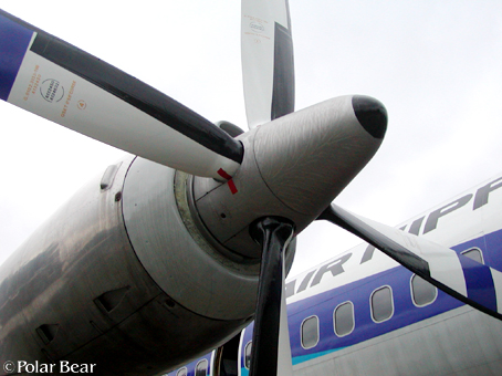 YS-11の外観です(^^) 所沢航空記念公園にて