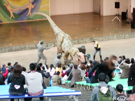 ディノくんです(^▽^* 所沢航空記念公園にて