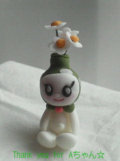 シュガークラフトでブログペットを作ってもらいました♪