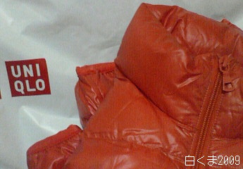ユニクロでプレミアムダウンウルトラジャケットを買いました