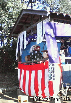 獅子舞とお囃子で