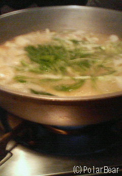 メインディッシュ「水炊き」中目黒の【水炊き しみず】さんで。