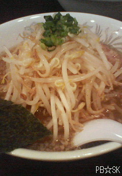 【麺僧】さんのもやしラーメンを食べました~♪