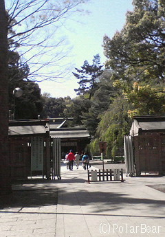 府中【大國魂神社】の随神門は