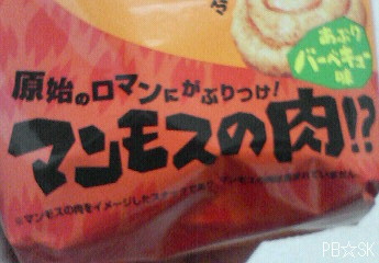 【マンモスの肉】を食べました~♪