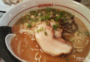 熊本ラーメンを食べました♪