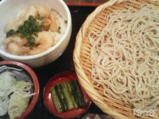 『小海老天丼定食』をいただきました(^~^*