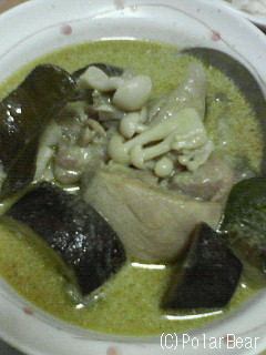 【グリーンカレー】を作りました☆=