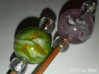 手作りの【かんざし】が出てきました☆=