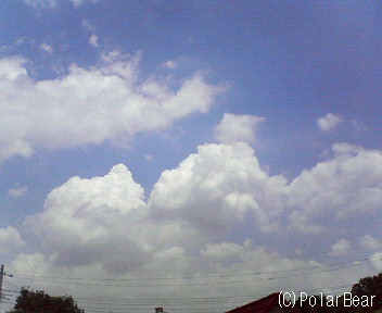 夏の空です☆=