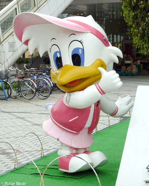 千葉ロッテマリーンズのマーくんとリーンちゃんです♪