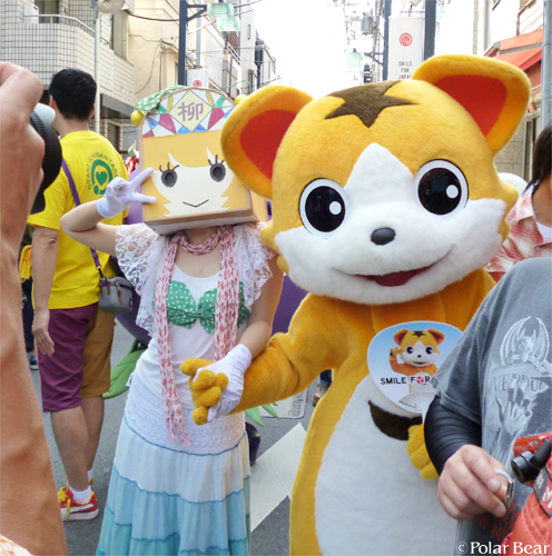 日本全国ご当地キャラ大集合へ【とごしぎんざまつり】♪その7