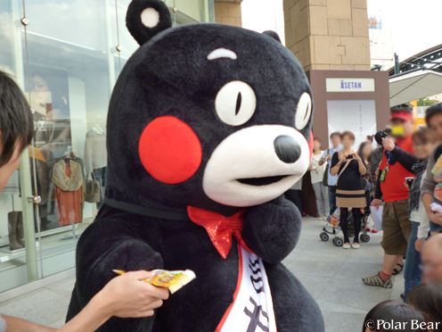 【くまモン】東京・府中に登場♪其の八「お菓子」の巻