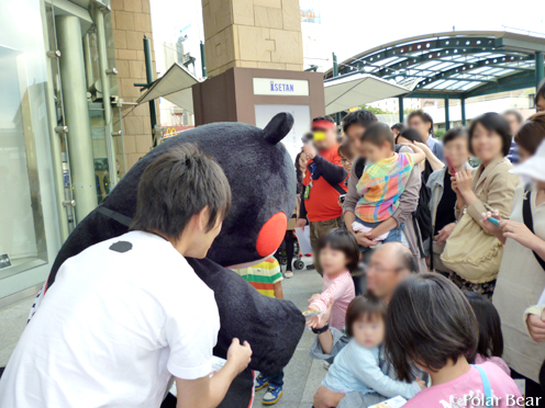 【くまモン】東京・府中に登場♪其の九「続☆お菓子」の巻